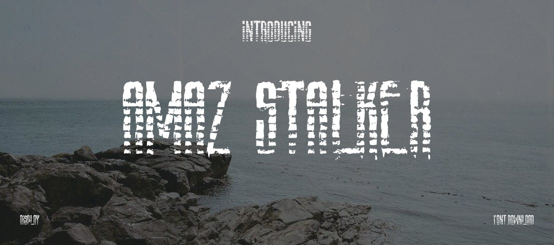 Amaz Stalker Font Family