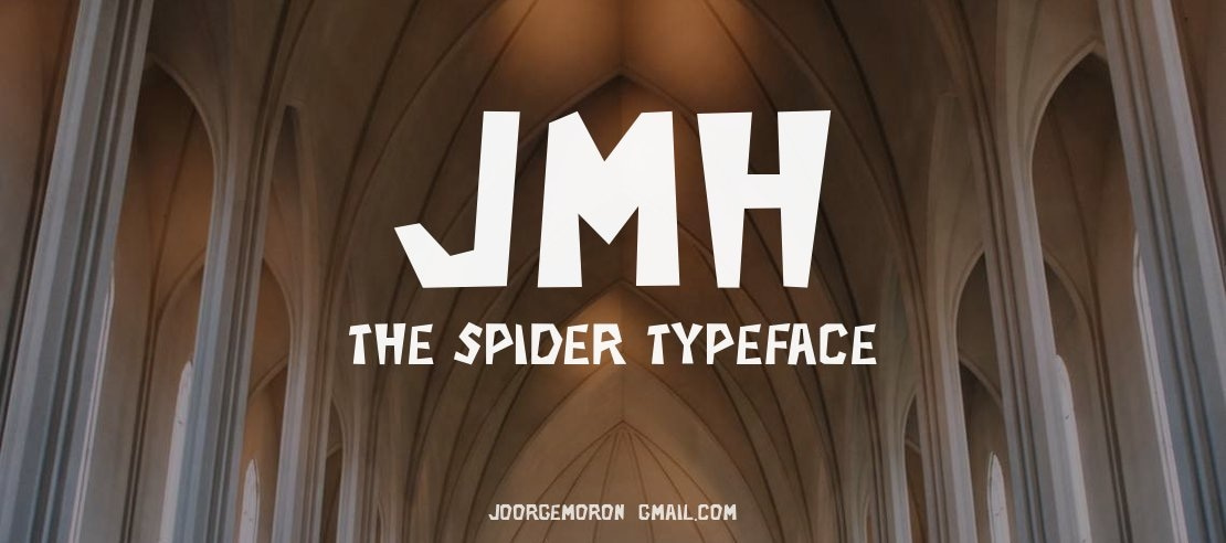 JMH THE SPIDER Font Family