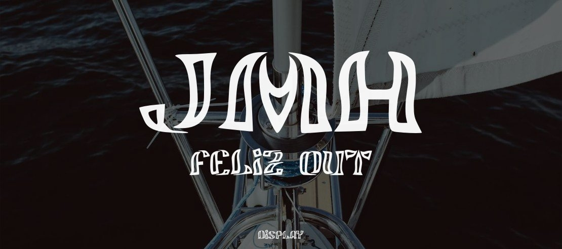 JMH Feliz Out Font Family