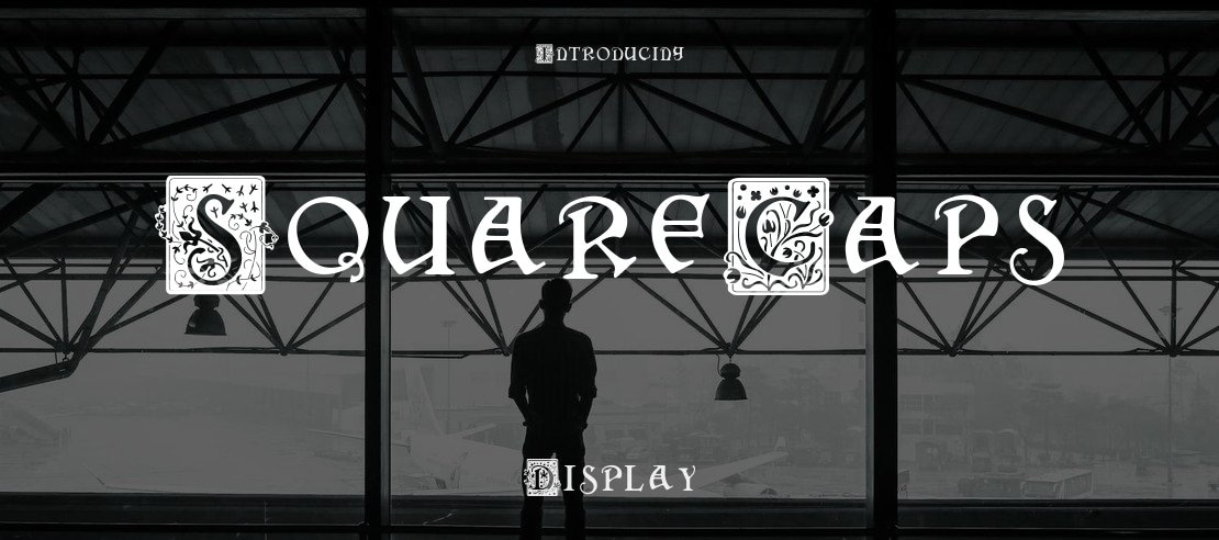 SquareCaps Font