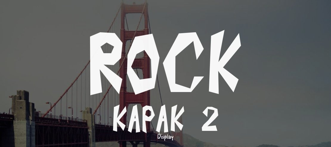 ROCK KAPAK 2 Font