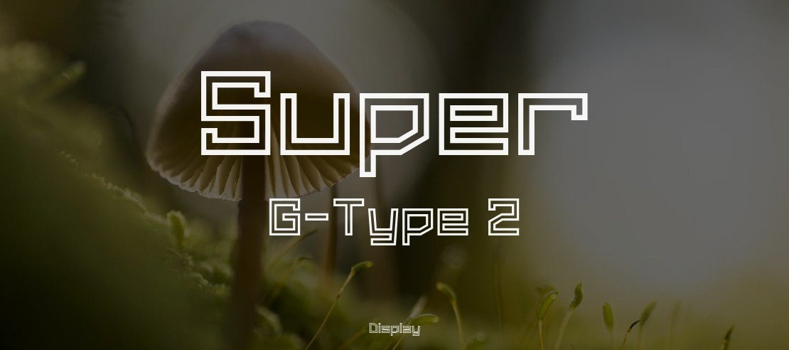 Super G-Type 2 Font