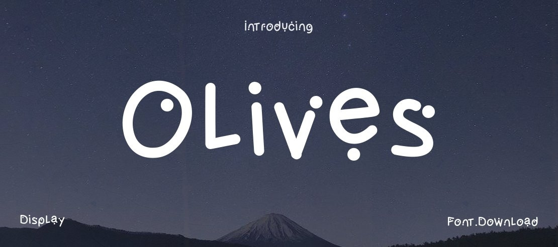 Olives Font Family