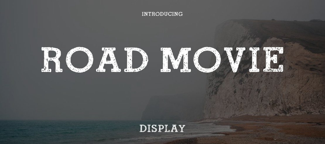 ROAD MOVIE Font