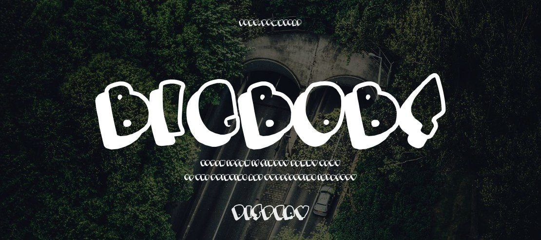 BIGBOBS Font