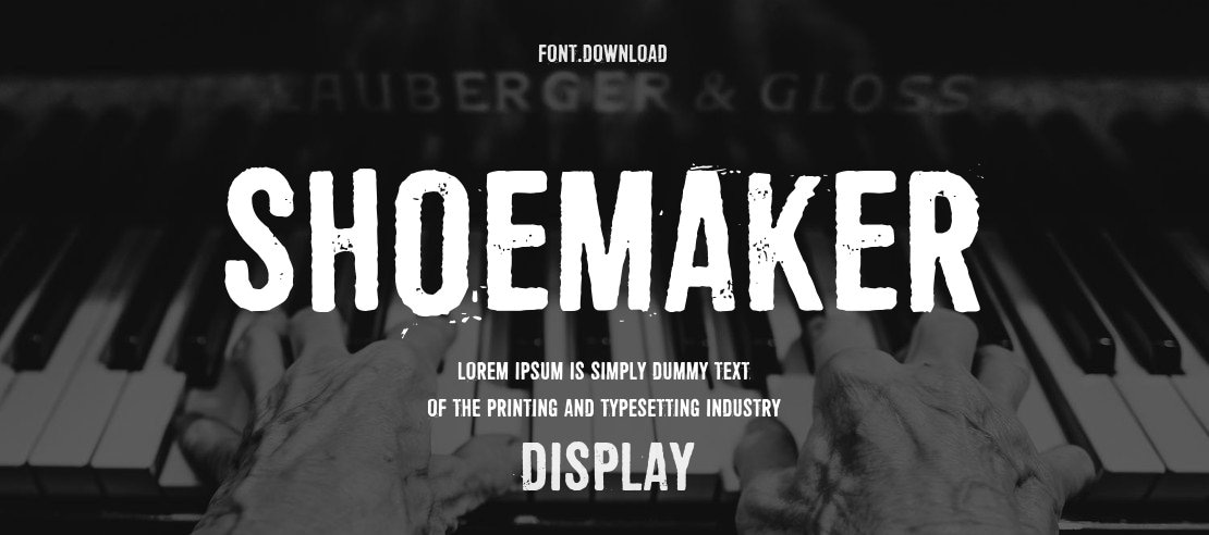 Shoemaker Font