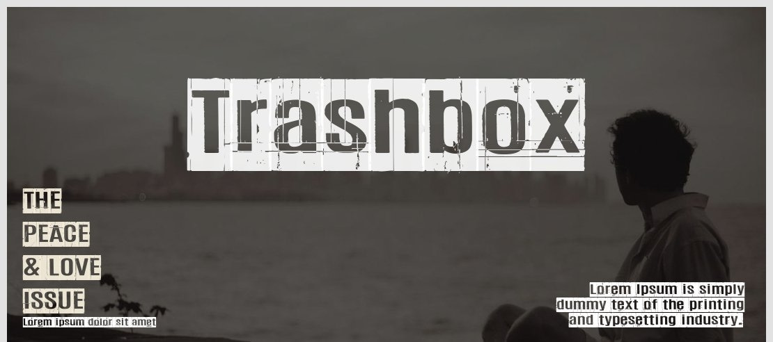 Trashbox Font