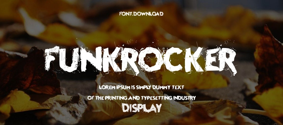 Funkrocker Font