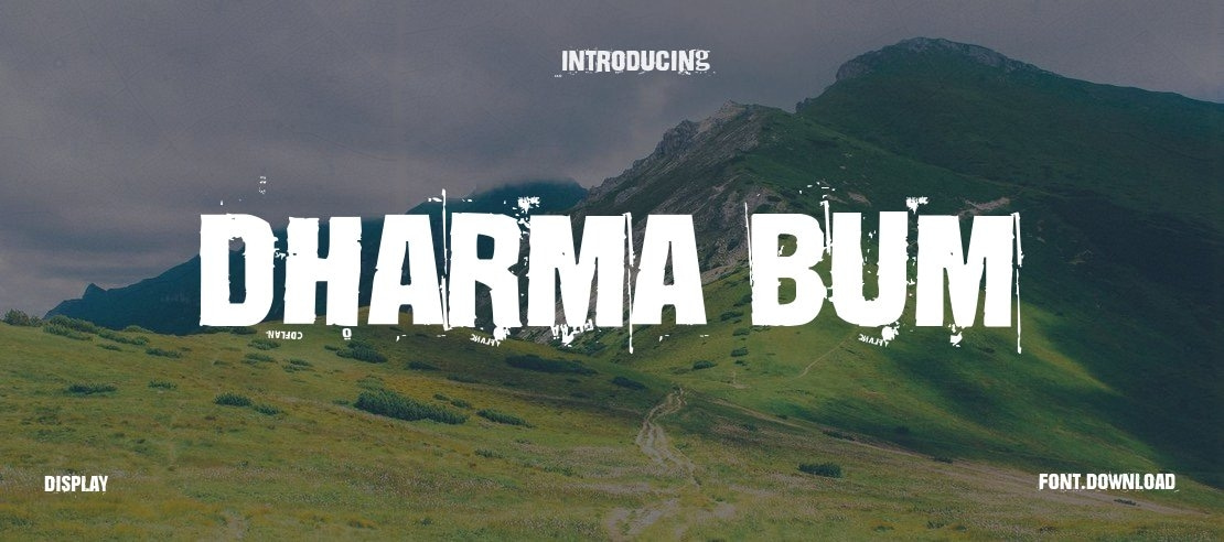 Dharma Bum Font