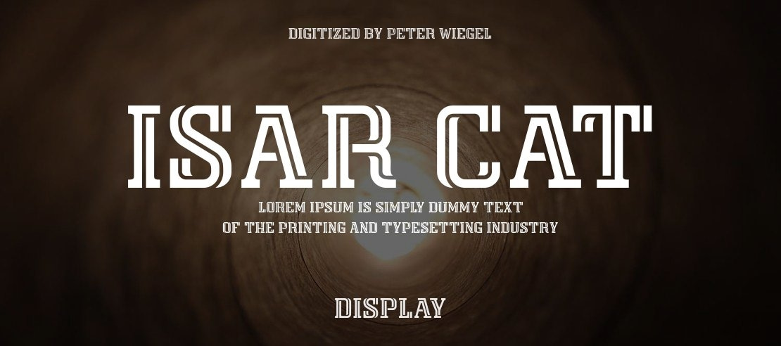 Isar CAT Font