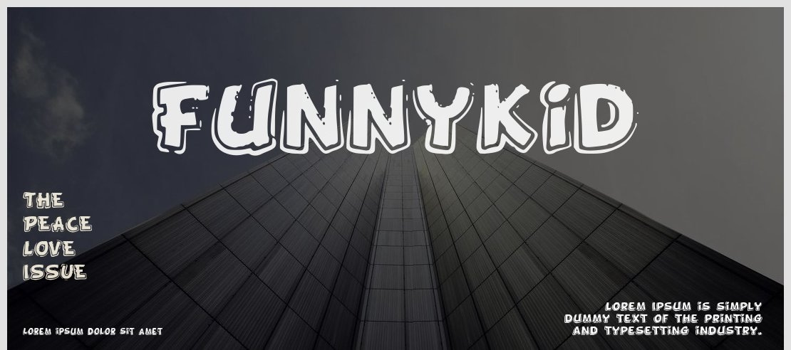 FunnyKid Font