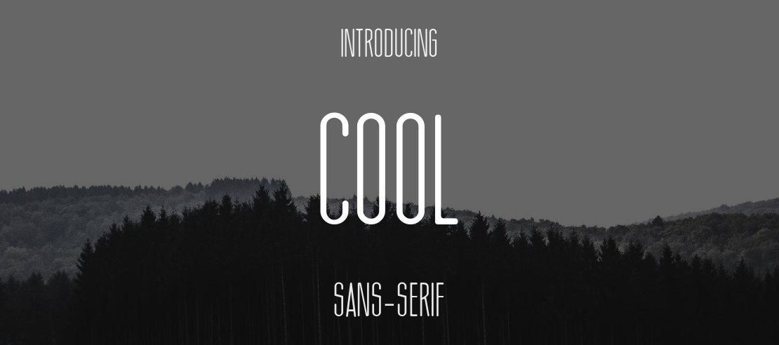 Cool Font Family
