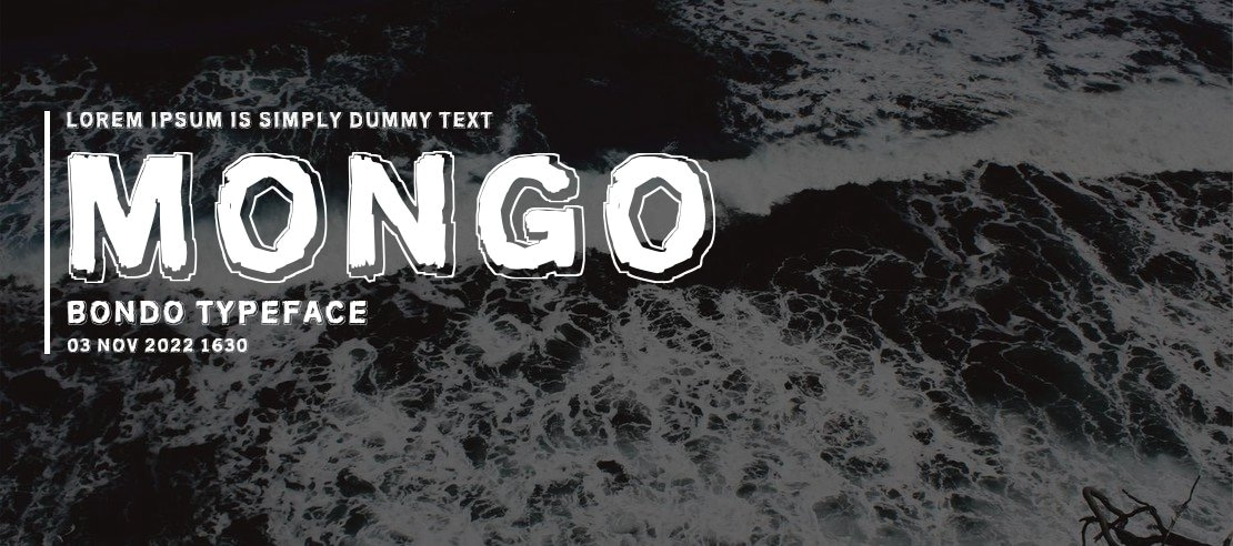 Mongo Bondo Font