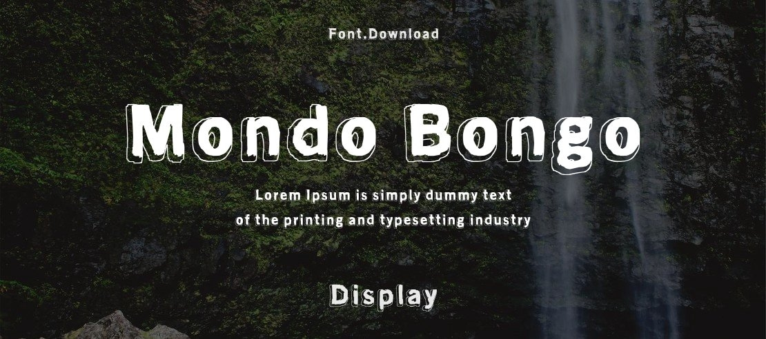 Mondo Bongo Font