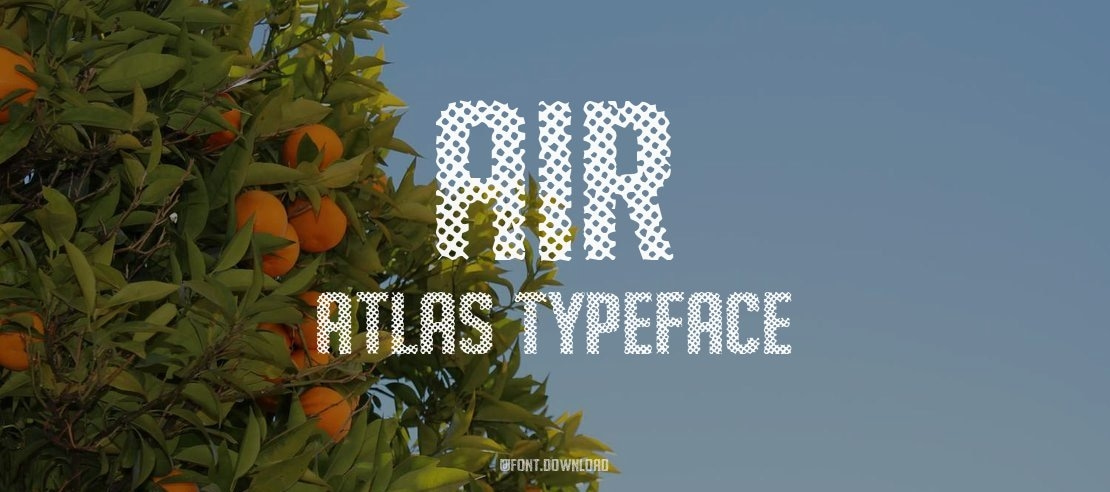 Air Atlas Font