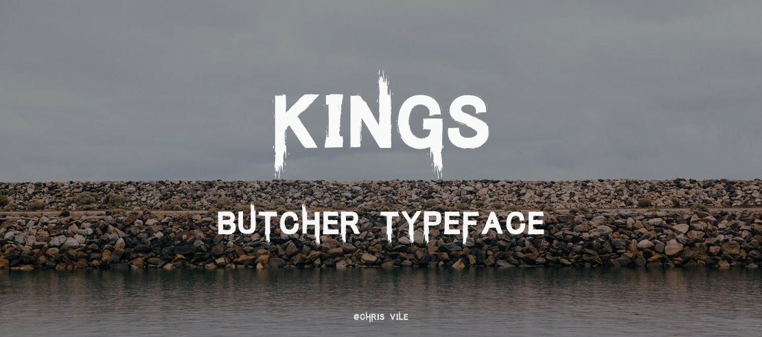 Kings Butcher Font