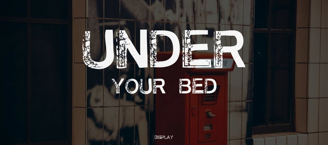 Under Your Bed Font