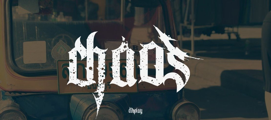 Chaos and Pain CnP Font