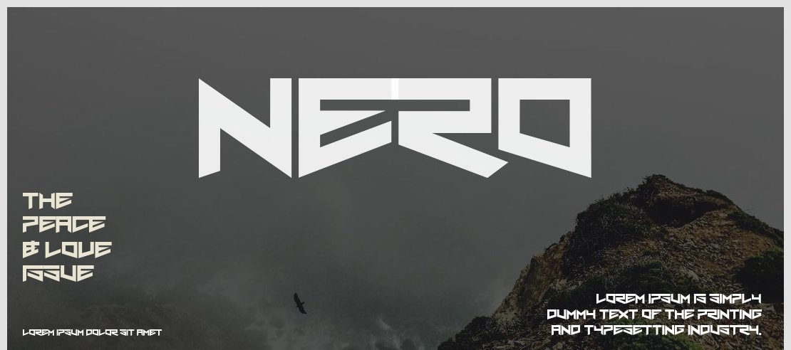 Nero Font