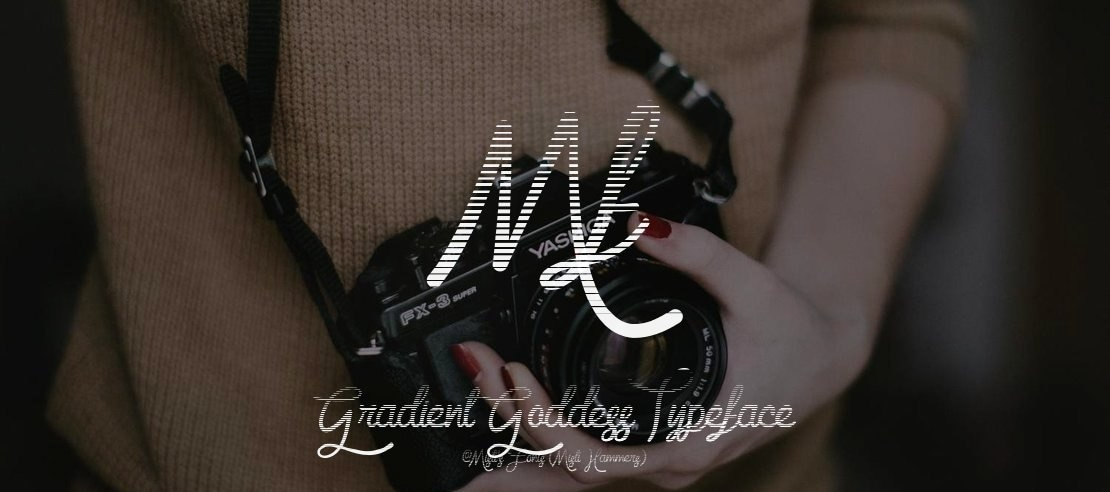 Mf Gradient Goddess Font