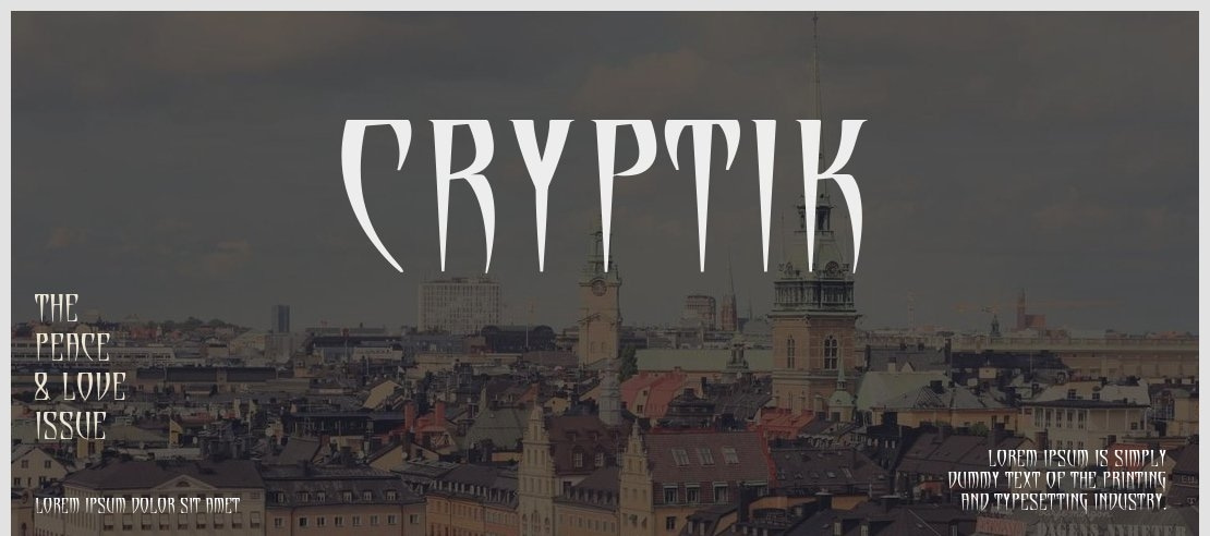 Cryptik Font