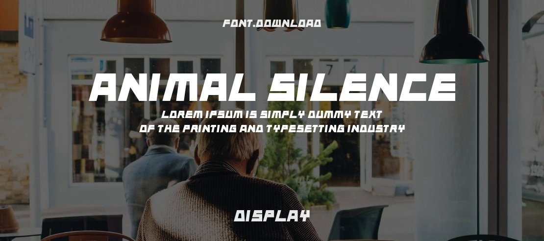 Animal Silence Font