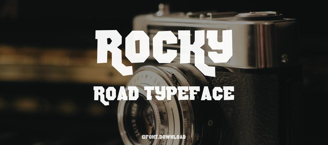 Rocky Road Font