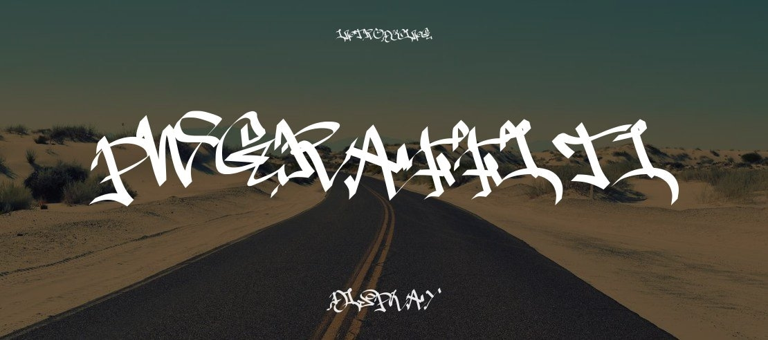 PWGraffiti Font