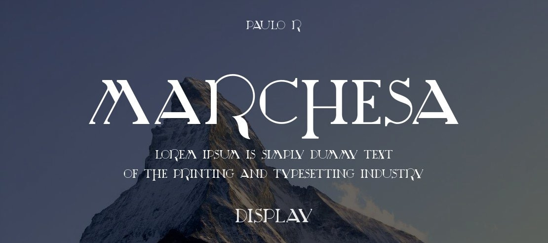 Marchesa Font