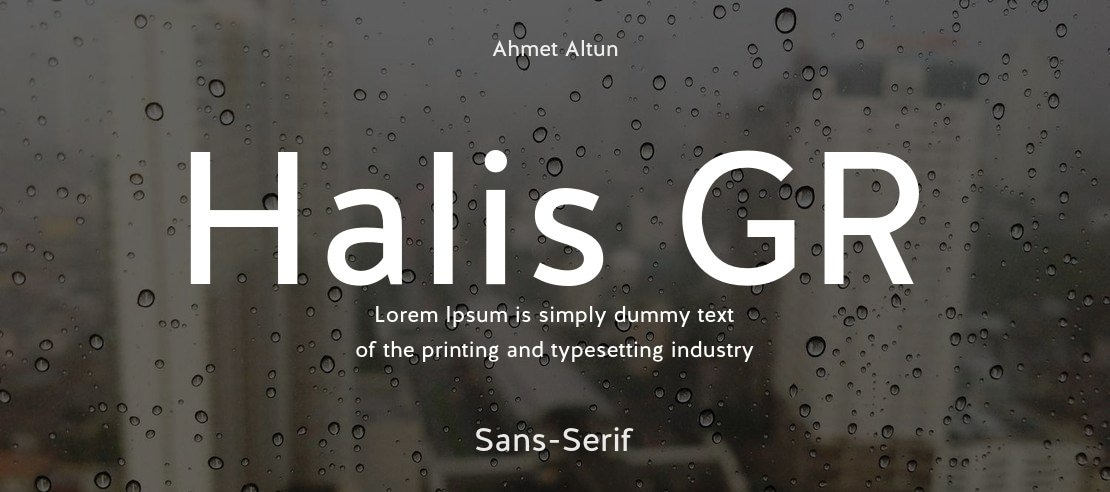 Halis GR Font Family