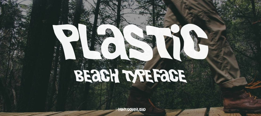 Plastic Beach Font