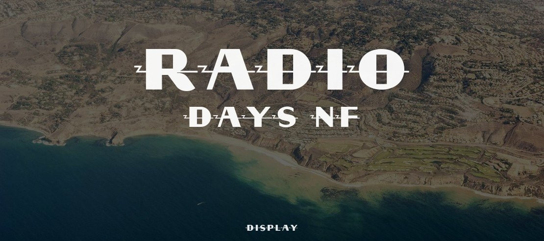 Radio Days NF Font