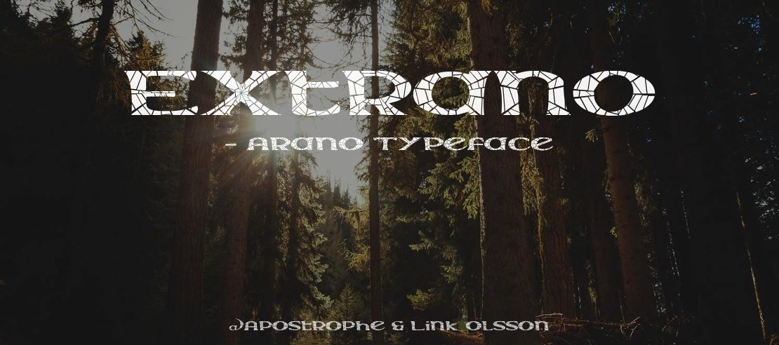 Extrano - Arano Font Family