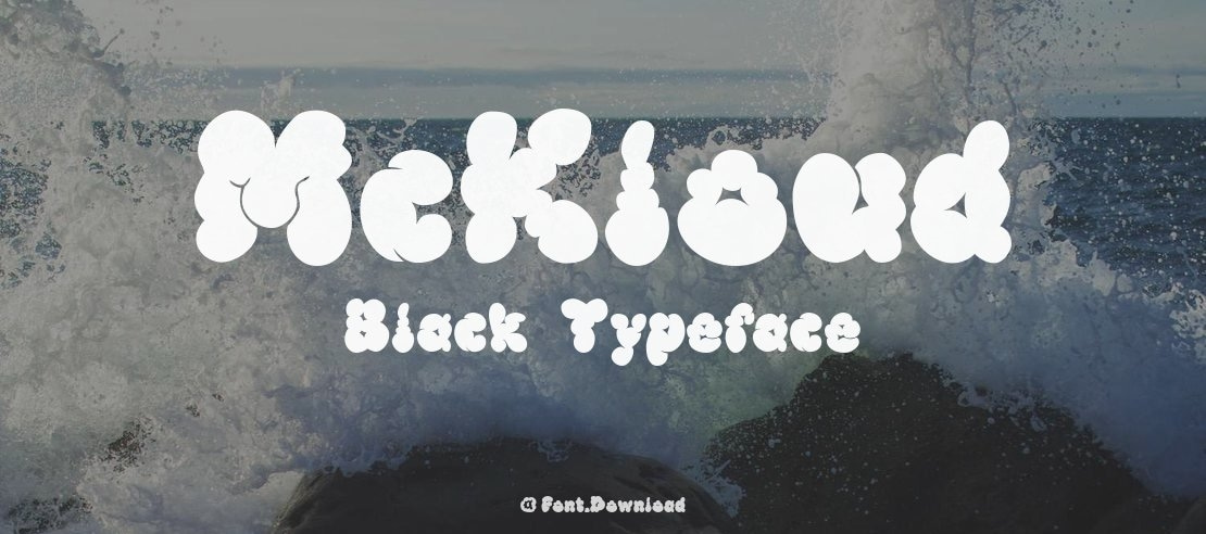 McKloud Black Font Family
