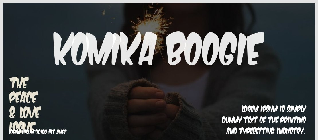 Komika Boogie Font