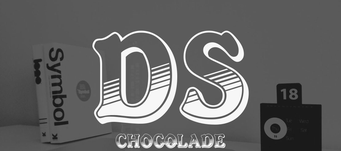 DS Chocolade Font