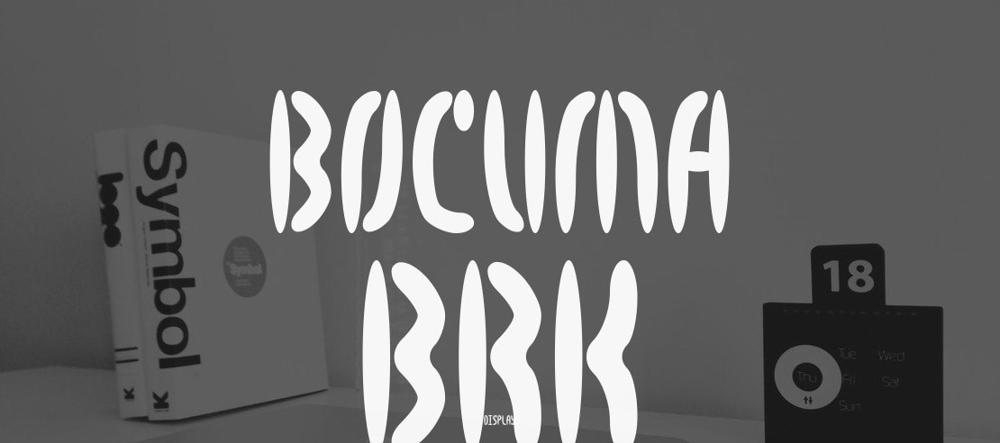 Bocuma BRK Font Family