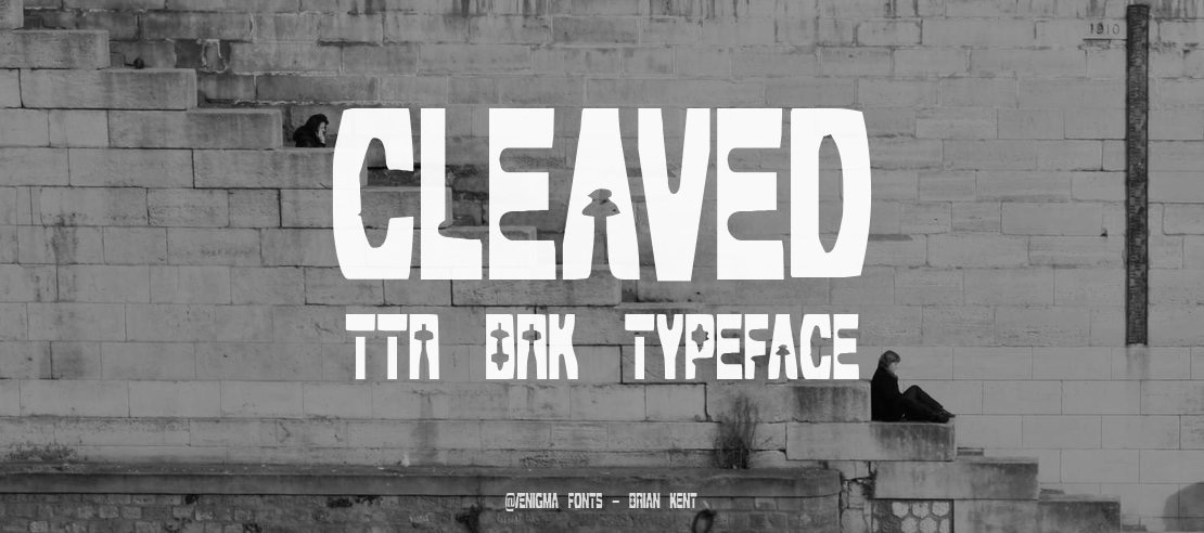 Cleaved TTR BRK Font