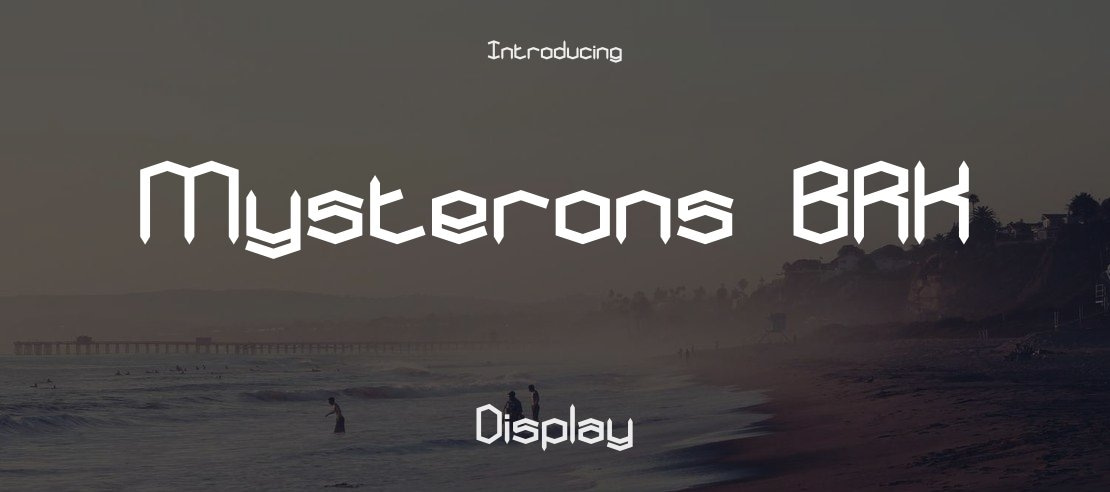 Mysterons BRK Font