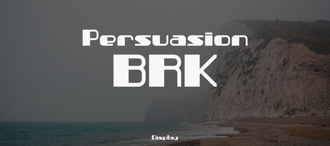 Persuasion BRK Font