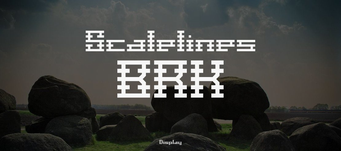 Scalelines BRK Font Family