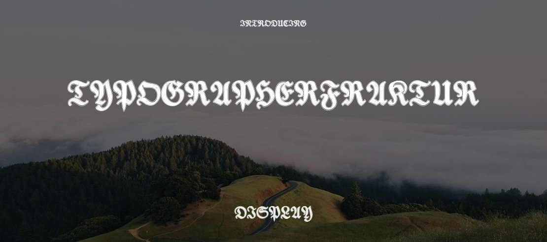 TypographerFraktur Font Family