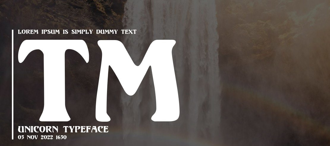TM Unicorn Font