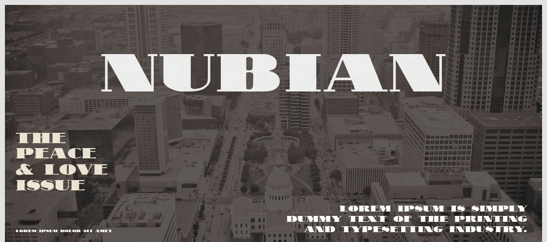 Nubian Font Family