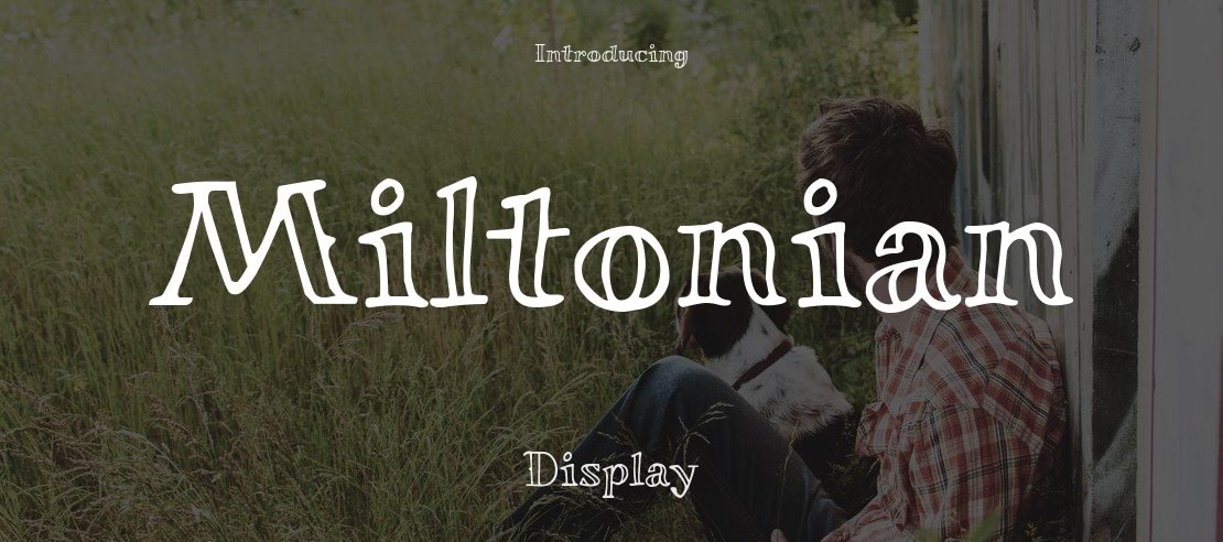 Miltonian Font Family