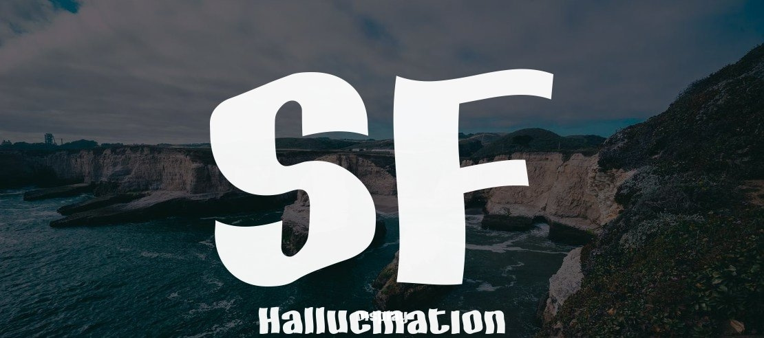 SF Hallucination Font Family