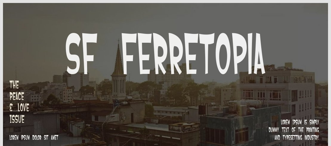 SF Ferretopia Font Family