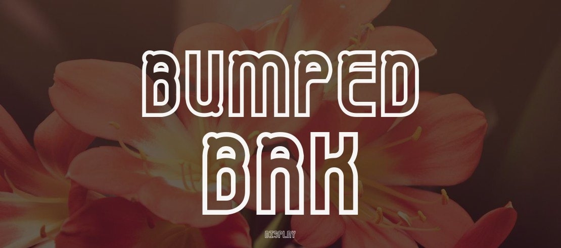 Bumped BRK Font