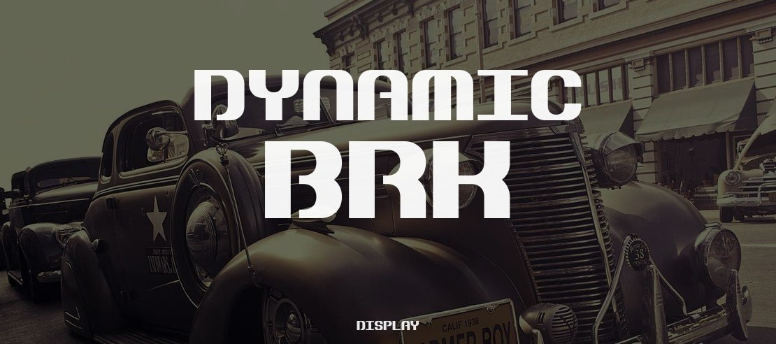 Dynamic BRK Font