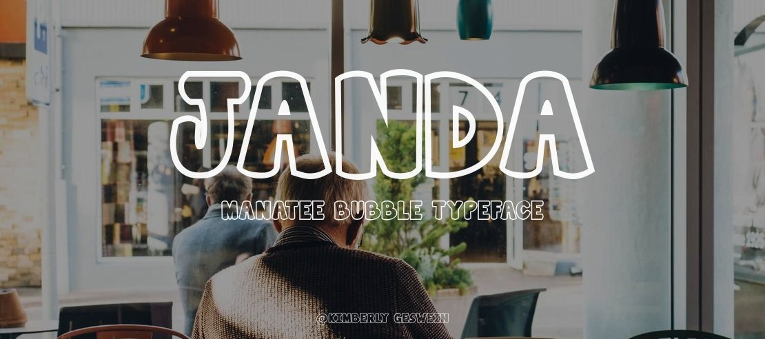 Janda Manatee Bubble Font Family